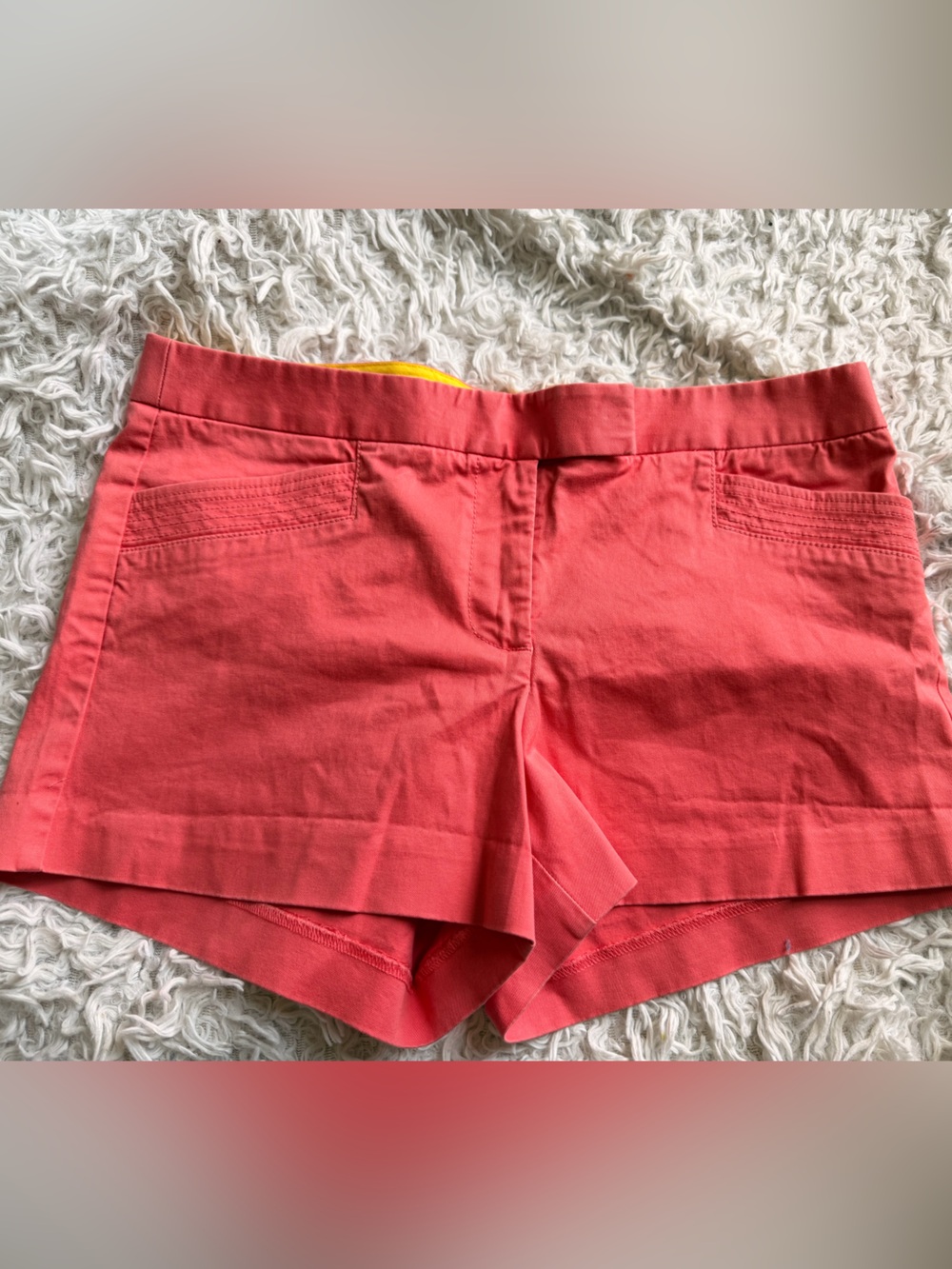J. Crew Coral Pink Stretch Women's Shorts